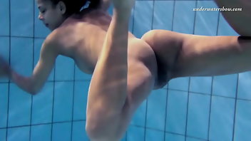 Underwater Pornstar Brunette Russian 
