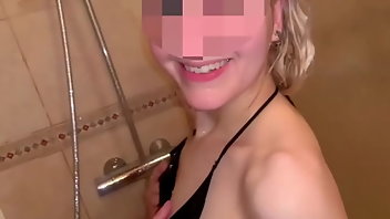 Italian Cumshot Teen Blonde Pornstar 